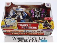 Ultra Magnus vs Skywarp Transformers Battle For Autobot City Hasbro NEW SEALED