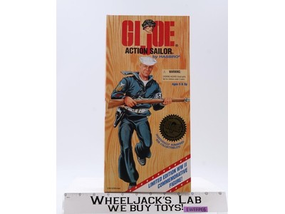 Action Sailor WWII Limited Edition GI Joe 1995 Hasbro 12" Action Figure NEW