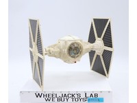 Imperial Tie Fighter WHITE 100% Complete Star Wars 1978 Vintage Kenner Vehicle