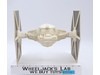 Imperial Tie Fighter WHITE 100% Complete Star Wars 1978 Vintage Kenner Vehicle
