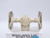 Imperial Tie Fighter WHITE 100% Complete Star Wars 1978 Vintage Kenner Vehicle