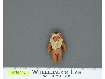 Paploo Ewok Star Wars ROTJ 1985 Vintage Kenner Action Figure NO REPRO