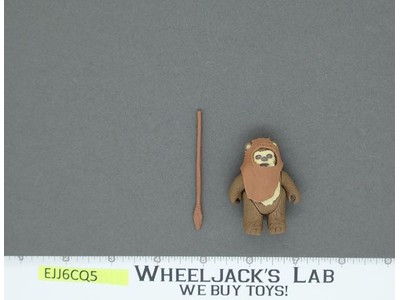 Wicket Ewok 100% Complete TAIWAN Star Wars ROTJ 1984 Kenner Figure NO REPRO