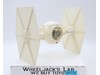 Imperial Tie Fighter WHITE 100% Complete Star Wars 1978 Vintage Kenner Vehicle