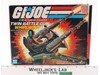 Twin Battle Gun Whirlwind 100% Complete W/ Box GI Joe 1983 Hasbro Vehicle