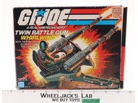 Twin Battle Gun Whirlwind 100% Complete W/ Box GI Joe 1983 Hasbro Vehicle