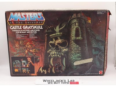 Castle Grayskull Complete 8 Back He-Man Masters of the Universe MOTU Mattel