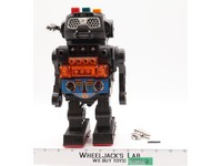 Battery Operated Shooting Space Walker Robot 1960s-1970s Horikawa Japan