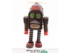 Battery Operated Thunder Robot W/ Propeller + Box 1960s Asakusa Vintage
