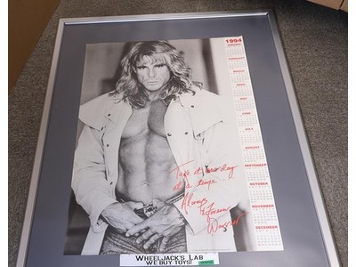 Ultimate Warrior 1994 Calendar WWF Wrestling 1990s Poster 36x24
