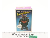 No. 1178 Wind-Up Mechanical Swivel Robot W/ Box Hong Kong 4" Vintage Robot