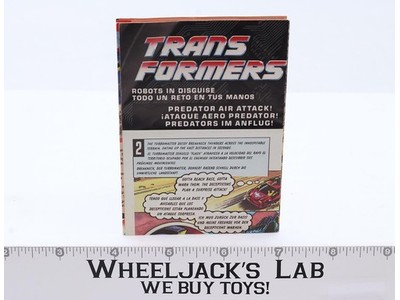 G2 Transformers German/English European Catalog Predators Turbomasters 1991