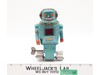 Mechanical Mighty Robot 1960s Noguchi Japan Vintage Wind-Up Tin Litho Toy