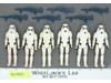 Lot of 6 Star Wars Imperial Stormtroopers 1980s Kenner Vintage Action Figures