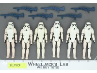 Lot of 6 Star Wars Imperial Stormtroopers 1980s Kenner Vintage Action Figures