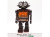 Battery Operated Smoking Space Fighter Robot 1970s SJM Vintage Robot