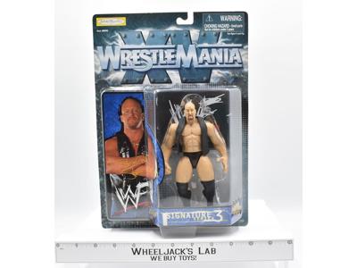 Stone Cold Steve Austin Wrestle Mania Signature Series 3 Jakks Pacific WWF 1998