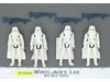 Lot of 4 Imperial Hoth Stormtroopers Complete Star Wars ESB 1980 Kenner NO REPRO