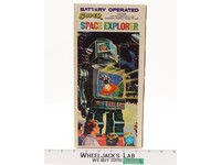 No. 108 Battery Operated Super Space Explorer 1970s HK Hong Kong Vintage Robot