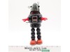 Robby Robot Action Planet Space Robot 1960s KO Yoshiya Vintage Wind-Up Tin Toy