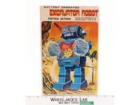 Battery Operated Excavator Robot 1970s Horikawa Japan Vintage Robot