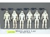 Lot of 6 Complete Star Wars Imperial Stormtroopers 1980s Kenner Vintage Figures