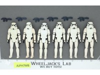 Lot of 6 Complete Star Wars Imperial Stormtroopers 1980s Kenner Vintage Figures