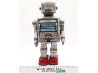 Battery Operated Rotate-O-Matic Super Astronaut Robot 1960s Horikawa Japan
