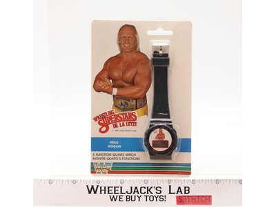 Hulk Hogan Watch WWF Wrestling Superstars 1985 Titan Sports NEW SEALED