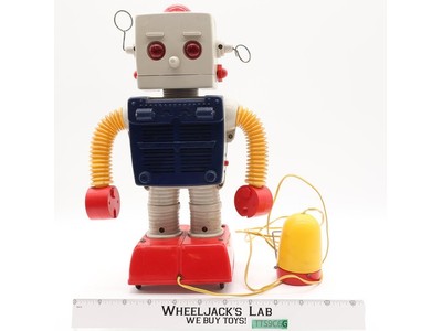 Battery Operated Mike Robot W/ Speaker 1965 Tomy Vintage Robot
