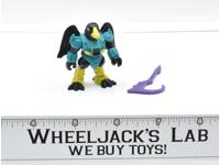 Battle Beasts Crooked Crow #72 100% Complete Action Figure Vintage 1986