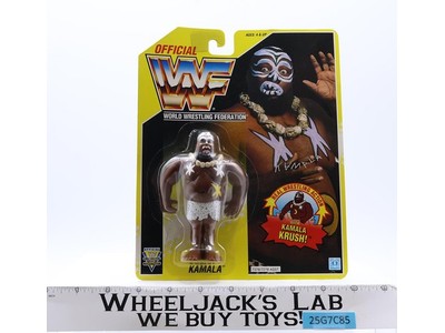 Kamala Krush WWF Wrestling 1993 Hasbro Vintage Action Figure NEW MOSC SEALED
