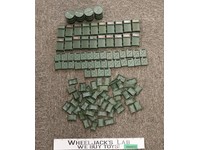 Lot of Mortar Defense Parts & Pieces GI Joe 1986 Hasbro Vintage