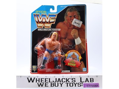 Sid Justice Power Bomb WWF Wrestling 1992 Hasbro Action Figure NEW SEALED