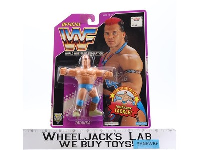 Tatanka Series 9 WWF Wrestling 1993 Hasbro Action Figure NEW MOSC SEALED