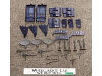 Lot of 32 Cobra Surveillance Port Parts & Pieces GI Joe 1986 Hasbro Vintage