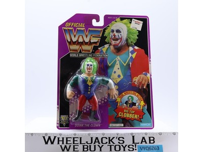 Doink the Clown WWF Wrestling 1993 Hasbro Action Figure NEW MOSC SEALED