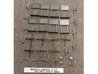 Lot of Machine Gun Defense Unit Parts & Pieces GI Joe 1984 Hasbro Vintage