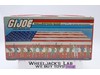 GI Joe Collectors Case 24 Action Figures W/ 2 TRAYS 1984 Tara Toy Corp Hasbro