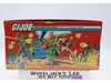 GI Joe Collectors Case 24 Action Figures W/ 2 TRAYS 1984 Tara Toy Corp Hasbro