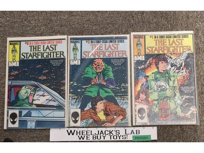 Issue #'s 1 - 3 The Last Starfighter 1984 Marvel Comic Books Film Adaption