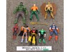 Lot of 8 Superheroes DC/Marvel Comics 2000s-Now Mattel 6" Action Figures