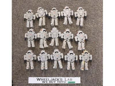 Lot of 16 SNAKE S.N.A.K.E. Cobra Battle Armor Parts & Pieces GI Joe 1983 Hasbro