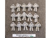 Lot of 16 SNAKE S.N.A.K.E. Cobra Battle Armor Parts & Pieces GI Joe 1983 Hasbro