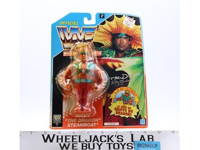 Ricky The Dragon Steamboat FRENCH WWF Wrestling 1992 Hasbro Figure NEW SEALED
