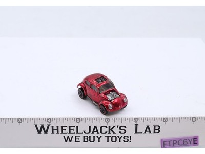 Custom Volkswagen Rose w/ White Int 1967 1968 Hot Wheels Mattel Vtg Redline RL