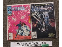 Issue #'s 1 & 2 Krull 1983 Marvel Movie Special Comic Books Vintage