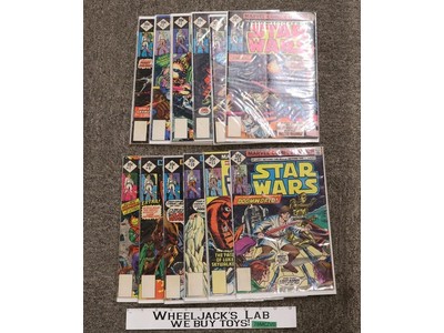 Issue #'s 1 - 12  Star Wars 1977 Marvel Comic Books Vintage