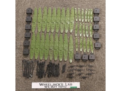 Lot of 120 Manta Windsurfer Board Parts & Pieces GI Joe 1984 Hasbro Vintage