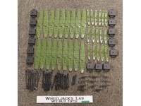Lot of 120 Manta Windsurfer Board Parts & Pieces GI Joe 1984 Hasbro Vintage